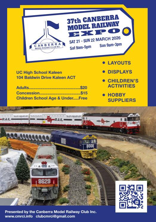 Canberra Model Railway Expo 2026
