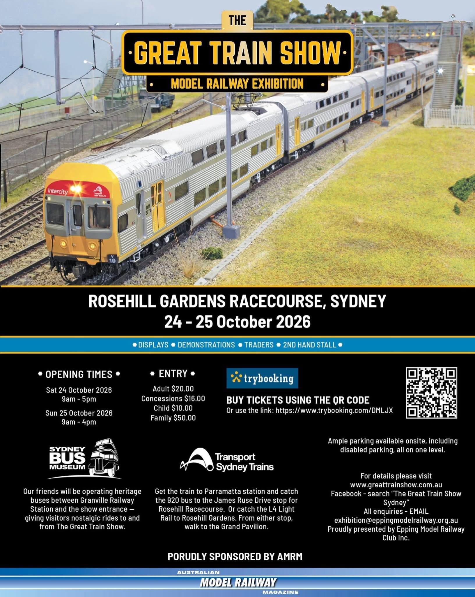 The Great Train Show Rosehill 2026